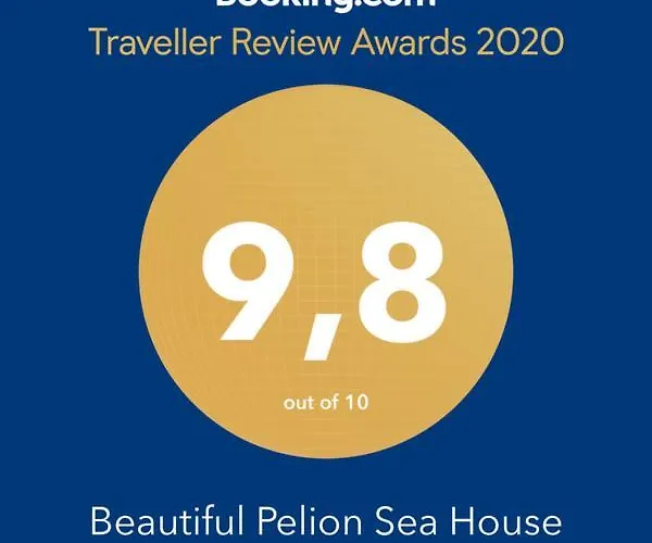 Vakantiehuis Beautiful Pelion Sea House *